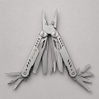 Мультитул Stinger, 110 х 27 мм, 21 функция, сталь, серебристый, в картонной коробке, в комплекте нейлоновый чехол