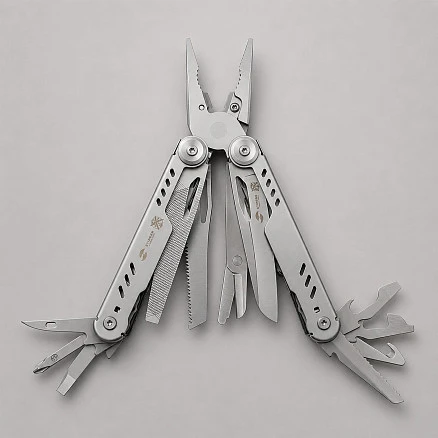 Мультитул Stinger, 110 х 27 мм, 21 функция, сталь, серебристый, в картонной коробке, в комплекте нейлоновый чехол