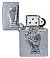 Зажигалка ZIPPO Dead Mans Hand с покрытием Street Chrome, латунь/сталь, серебристая, 38x13x57 мм small_img_4