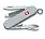 Нож-брелок VICTORINOX Classic Alox, 58 мм, 5 функций, алюминиевая рукоять, серебристый_СЕРЕБРИСТЫЙ