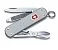 Нож-брелок VICTORINOX Classic Alox, 58 мм, 5 функций, алюминиевая рукоять, серебристый small_img_1