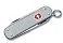Нож-брелок VICTORINOX Classic Alox, 58 мм, 5 функций, алюминиевая рукоять, серебристый small_img_2