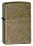 Зажигалка ZIPPO, с покрытием Anitque Brass™, латунь/сталь, матовая, 38x13x57 мм_ЗОЛОТИСТЫЙ