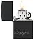 Зажигалка ZIPPO Classic с покрытием Black Matte, латунь/сталь, черная, матовая, 38x13x57 мм small_img_3