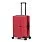 Чемодан TORBER Elton, красный, ABS-пластик, 41 х 28 х 68 см, 64 л_КРАСНЫЙ-RED