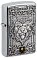 Зажигалка ZIPPO Wolf Emblem с покрытием Brushed Chrome, латунь/сталь, серебристая, 36x13x57 мм small_img_1