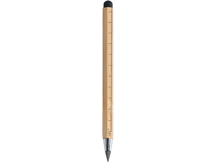 Вечный карандаш Sicily Bamboo из бамбука со стилусом и линейкой