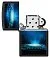 Зажигалка ZIPPO UFO Flame с покрытием Black Light, латунь/сталь, черная, матовая, 38x13x57 мм small_img_4