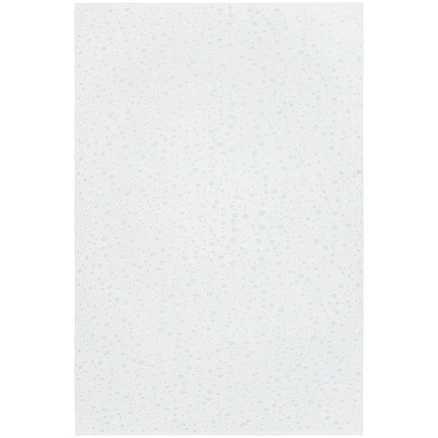 Плед Snowspot Fluffy, белый с люрексом