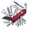 Нож перочинный VICTORINOX CyberTool L, 91 мм, 39 функций, полупрозрачный красный_КРАСНЫЙ