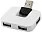 USB Hub Gaia на 4 порта, белый_БЕЛЫЙ