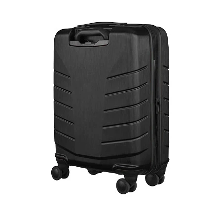 Чемодан WENGER Pegasus, чёрный, поликарбонат+АБС-пластик, малый, 40х54х20 см, 39 л