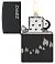 Зажигалка ZIPPO Classic с покрытием Black Matte, латунь/сталь, черная, матовая, 38x13x57 мм small_img_3