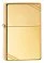 Зажигалка ZIPPO Vintage™ с покрытием High Polish Brass, латунь/сталь, золотистая, 38x13x57 мм small_img_1