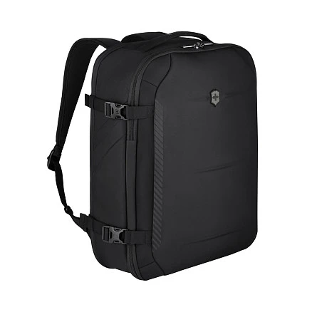 Рюкзак VICTORINOX Crosslight Boarding Bag, черный, RPET полиэстер, 39x22x53 см, 37 л