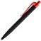Ручка шариковая Prodir QS01 PRT-P Soft Touch, черная с красным small_img_2