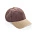 Бейсболка BEAU AWARE™ из двухцветной хлопковой саржи, 6 клиньев, 270 г/м²_темно-бордовый