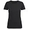 Футболка женская Ladies American U, черная small_img_1