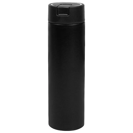 Набор подарочный Solution Superior Trio (ежедневник в суперобложке Country Liberty Mocca A5+, термос Positano, ручка Grand Diplomat), черный