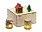 Подарочный набор Decoration Deluxe с двумя видами меда_НАТУРАЛЬНЫЙ, ЗЕЛЕНЫЙ, КРАСНЫЙ