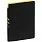 Ежедневник Flexpen Black, недатированный, черный с желтым_НЕДАТИРОВАННЫЙ