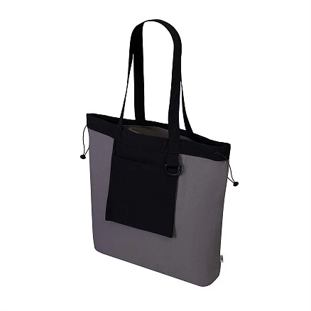Шоппер Kippy с наружным карманом, черный