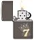 Зажигалка ZIPPO Lucky 7 Design с покрытием Black Ice®, латунь/сталь, черная, 38x13x57 мм small_img_3
