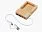 USB хаб Memo, 2*USB, 2*Type C, бамбук_НАТУРАЛЬНЫЙ