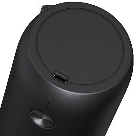 Кофемолка Circle Joy Electric Coffee Grinder, на аккумуляторе, type-c, черная