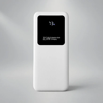 Внешний аккумулятор Kris soft touch, 10000mAh (Белый)