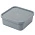 Ланчбокс (контейнер для еды) Squarebox, серый_серый