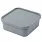 Ланчбокс (контейнер для еды) Squarebox, серый_СЕРЫЙ