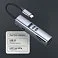 USB-хаб 7 в 1 USB-C - USB-A3.0 + 2хUSB-C + USB-C PD100Вт + HDMI + SD + microSD, серый, Deppa small_img_3