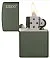 Зажигалка ZIPPO Green Matte, латунь с порошковым покрытием, зеленая, матовая, 38x13x57 мм small_img_3