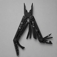 Мультитул Stinger, 113 х 19 мм, 19 функций, сталь, черный, в картонной коробке, в комплекте нейлоновый чехол