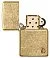 Зажигалка ZIPPO Armor® Flame c покрытием Tumbled Brass, латунь/сталь, золотистая, 38x13x57 мм small_img_4