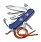 Нож перочинный VICTORINOX Skipper, 111 мм, 18 функций, с фиксатором лезвия, со шнурком, синий_СИНИЙ