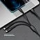 Дата-кабель Armor 3 в 1: micro USB, USB-C, Ligthning, 1.2м, черный, Deppa small_img_3