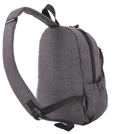 Рюкзак SWISSGEAR 13'', cерый, ткань Grey Heather/ полиэстер 600D PU , 25х14х35 см, 12 л