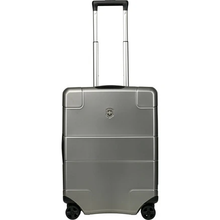 Чемодан VICTORINOX Lexicon, серый, 100% поликарбонат, 40x20x55 см, 34 л