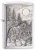 Зажигалка ZIPPO Classic с покрытием Brushed Chrome, латунь/сталь, серебристая, матовая, 38x13x57 мм small_img_1