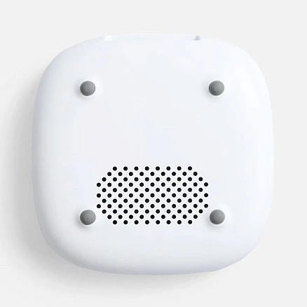 Bluetooth колонка с беспроводной зарядкой и подсветкой Terrafonic, серая