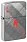 Зажигалка ZIPPO Ace Design с покрытием Brushed Chrome, латунь/сталь, серебристая, 38x13x57 мм_СЕРЕБРИСТЫЙ