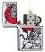 Зажигалка ZIPPO Asian Tiger с покрытием Brushed Chrome, латунь/сталь, серебристая, 38x13x57 мм small_img_2