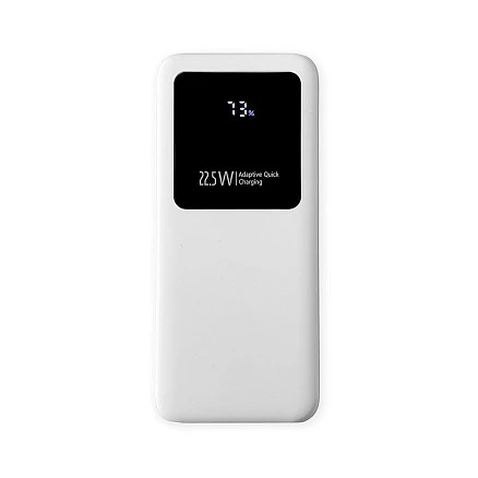 Внешний аккумулятор Kris soft touch, 10000mAh (Белый)