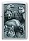 Зажигалка ZIPPO Animal Kingdom Design с покрытием Satin Chrome, латунь/сталь, серебристая, матовая, 38x13x57 мм small_img_2