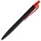 Ручка шариковая Prodir QS01 PRT-P Soft Touch, черная с красным small_img_3