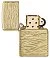 Зажигалка ZIPPO Armor® Luxury Waves Design с покрытием Tumbled Brass, латунь/сталь, золотистая, матовая, 38x13x57 мм small_img_4