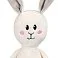 Игрушка Beastie Toys, заяц с белым шарфом small_img_5
