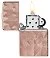 Зажигалка ZIPPO Armor® Hearts с покрытием Rose Gold, латунь/сталь, розовое золото, 38x13x57 мм small_img_3